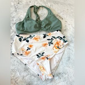 Cupshe Super High Waisted Bikini